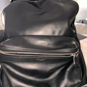 Saint Laurent | Bags | Authentic Matte Black Leather Saint  display picture 1